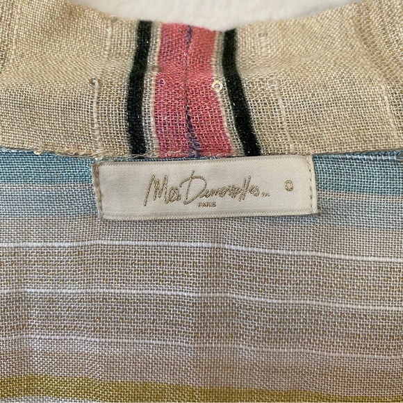 Mes Demoiselles Striped Cancun Kimono Coverup - Picture 13 of 16